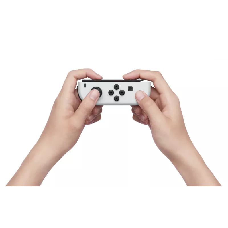 Nintendo Switch OLED pārnēsājama spēļu konsole 17,8 cm (7 collas) 64 GB Skārienekrāns Wi-Fi Melns, Balts