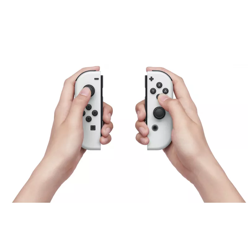 Nintendo Switch OLED pārnēsājama spēļu konsole 17,8 cm (7 collas) 64 GB Skārienekrāns Wi-Fi Melns, Balts