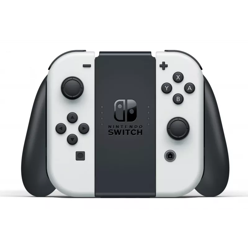 Nintendo Switch OLED pārnēsājama spēļu konsole 17,8 cm (7 collas) 64 GB Skārienekrāns Wi-Fi Melns, Balts