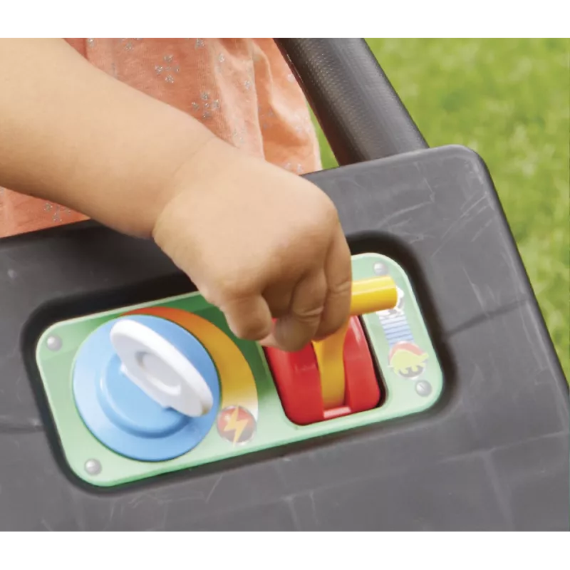 Little Tikes 633614 stumjams un velkams rotaļlietu zāles pļāvējs