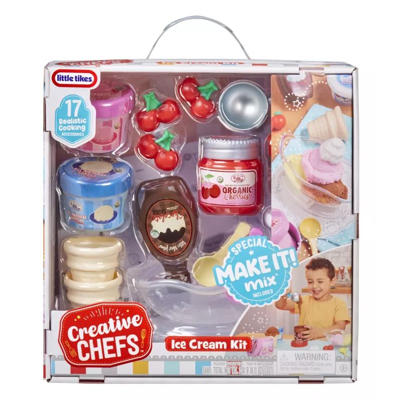 Little Tikes Creative Chefs Saldējuma komplekts, 3 gadi