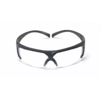 3M SecureFit Aizsargbrilles Drošības brilles Plastmasa Melna