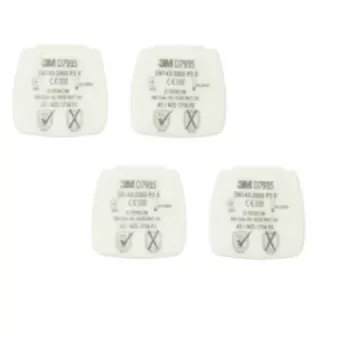 3M D7935 daļiņu filtrs, 4 gab.