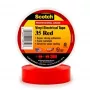 3M 35-RED-3/4 elektriskā lente, sarkana, 20.1 m, 0.1778 mm