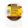 3M 35-WHITE-3/4, Balts PVC elektroizolācijas lente, 20.1 m, 0.1778 mm