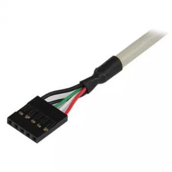 StarTech.com 2 portu USB A sieviešu slotplates adapteris, 2 x IDC, 2 x USB A, 0.286 m, Sudrabs