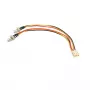 StarTech.com 6 collu TX3 ventilatora sadalītāja kabelis, Molex (3-pin), Molex (3-pin), 0.152 m, vīrietis, sieviete, jauktas krāsas, balts