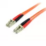 StarTech.com 1 m optiskās šķiedras kabelis - multiplekss duplekss 62.5/125 LSZH - LC/LC