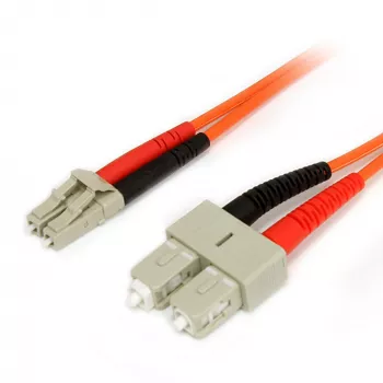 StarTech.com 1m optiskās šķiedras kabelis - Multimode Duplex 62.5/125 LSZH - LC/SC