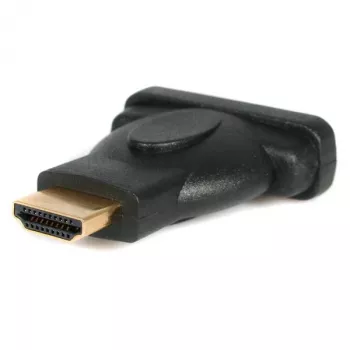 StarTech.com HDMI uz DVI-D video kabeļa adapteris – vīriešu/sieviešu, HDMI, DVI-D, Melns