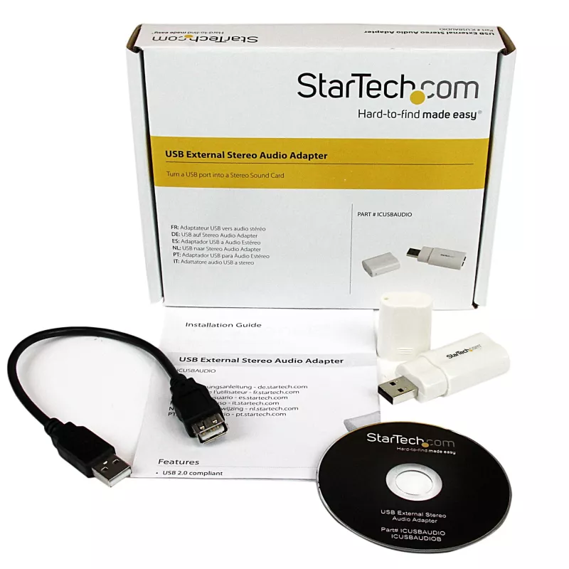 StarTech.com USB uz stereo audio adapteris