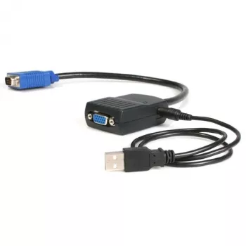 StarTech.com 2 Portu VGA video sadalītājs - USB barots