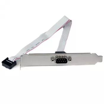 StarTech.com 16 collu (40 cm) 9 kontaktu seriālais vīrišķais savienotājs uz 10 kontaktu mātesplates galvenes slotplati