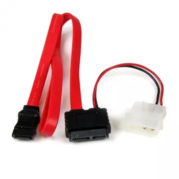 StarTech.com 20 collu Slimline SATA uz SATA ar LP4 strāvas adaptera kabelis