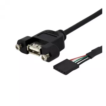 StarTech.com 0,3 m paneļa USB kabelis - USB A uz mātesplates savienotāju F/F