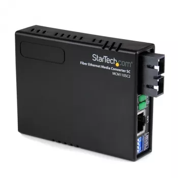 StarTech.com 10/100 Multi Mode Fiber Ethernet Media Converters SC 2 km