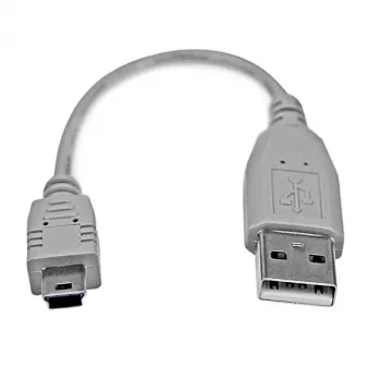 StarTech.com Mini USB 2.0 kabelis A uz Mini B, 0,152 m, pelēks