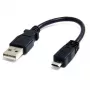 StarTech.com 6 collu Micro USB kabelis - A uz Micro B, 0.1524 m, USB A, Micro-USB B, vīriešu/vīriešu, 0.48 Gbit/s, melns