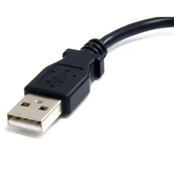 StarTech.com 6 collu Micro USB kabelis - A uz Micro B, 0.1524 m, USB A, Micro-USB B, vīriešu/vīriešu, 0.48 Gbit/s, melns