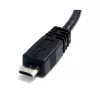StarTech.com 6 collu Micro USB kabelis - A uz Micro B, 0.1524 m, USB A, Micro-USB B, vīriešu/vīriešu, 0.48 Gbit/s, melns