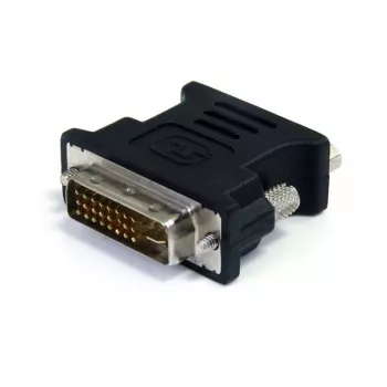 StarTech.com DVI-VGA adapteris - Melns - Vīrietis/Sieviete, DVI-I, VGA