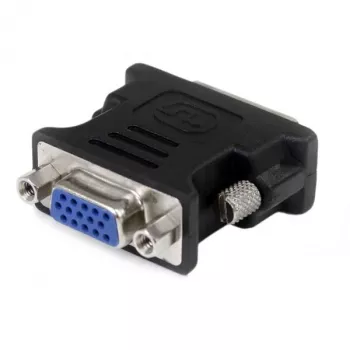 StarTech.com DVI-VGA adapteris - Melns - Vīrietis/Sieviete, DVI-I, VGA