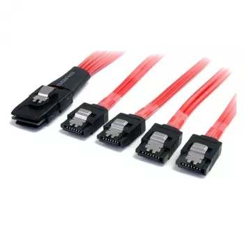 StarTech.com 50cm SAS kabelis SFF-8087 uz 4x SATA ar fiksatoriem