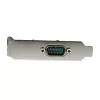 StarTech.com 1-porta PCI Express RS232 seriālā adaptera karte - PCIe RS232 seriālā kontrollera karte - PCIe uz Serial DB9 - 16550 UART - zema profila paplašināšanas karte - Windows un Linux
