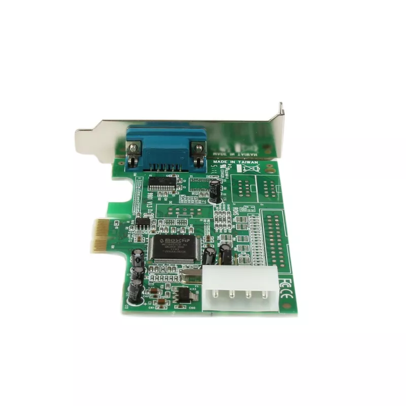 StarTech.com 1-porta PCI Express RS232 seriālā adaptera karte - PCIe RS232 seriālā kontrollera karte - PCIe uz Serial DB9 - 16550 UART - zema profila paplašināšanas karte - Windows un Linux