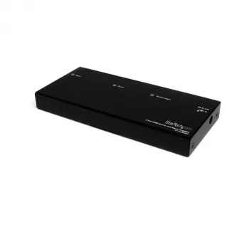 StarTech.com 2-portu HDMI sadalītājs un signāla pastiprinātājs, HDMI, 2x HDMI, 1920 x 1200 pikseļi, Melns, Tērauds, 15 m