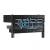 StarTech.com 8U 19 collu sienas montāžas tīkla statīvs - regulējams dziļums 12-20 collas, 2 statņu atvērtais rāmis serveru telpai AV/datu/IT sakaru/datoru aprīkojumam/slēdžiem ar būrveida uzgriežņiem un skrūvēm