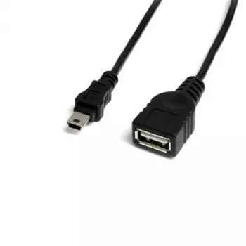StarTech.com 0,3 m Mini USB 2.0 kabelis - USB A uz Mini B sievišķais/vīrišķais