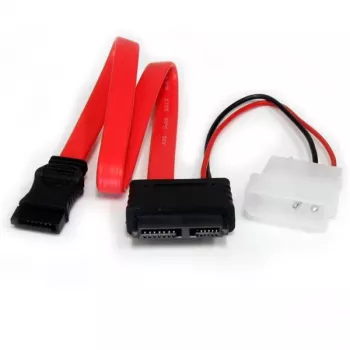 StarTech.com 12 collu Slimline SATA uz SATA ar LP4 strāvas kabeļa adapteris