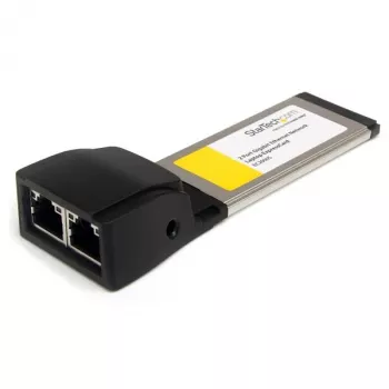 StarTech.com Divu Portu ExpressCard Gigabit Tīkla Adapteris Klēpjdatoram