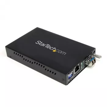 StarTech.com 1000 Mbps Gigabit vienmoda šķiedras mediju pārveidotājs LC 40 km