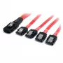 StarTech.com 1m SAS kabelis SFF-8087 uz 4x SATA ar fiksatoriem