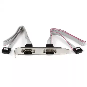 StarTech.com 2 Portu 16 collu DB9 Seriālā Porta Kronšteins uz 10 Pinu Savienotāju