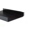 StarTech.com 2U servera statīva plaukts - universāls konsoles plaukts 19 collu tīkla iekārtu statīvam un skapim - izturīgs tērauds – svara ietilpība 23 kg - 22 collu dziļa paplāte, melns