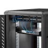 StarTech.com 2U servera statīva plaukts - universāls konsoles plaukts 19 collu tīkla iekārtu statīvam un skapim - izturīgs tērauds – svara ietilpība 23 kg - 22 collu dziļa paplāte, melns