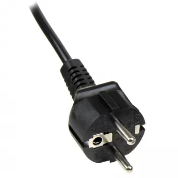 StarTech.com 2m Laptop Strāvas Kabelis, EU Schuko uz C5, 2.5A 250V, 18AWG