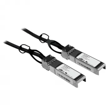StarTech.com Cisco SFP-H10GB-CU5M saderīgs 5m 10G SFP+ uz SFP+ tiešā pieslēguma Twinax kabelis - 10GbE SFP+ vara DAC 10 Gbps zema jauda pasīvs Mini GBIC/uztvērēja modulis DAC Firepower ASR920 ASR9000