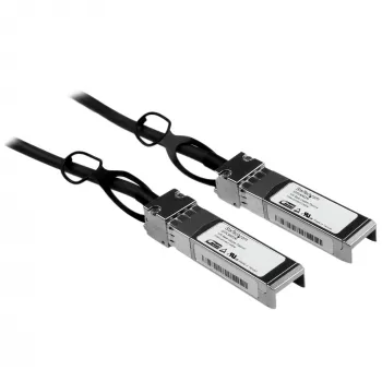 StarTech.com Cisco SFP-H10GB-CU2M saderīgs 2m 10G SFP+ tiešās pieslēgšanas Twinax kabelis - 10GbE SFP+ vara DAC 10 Gbps zema enerģijas patēriņa pasīvais Mini GBIC/transceiver modulis DAC Firepower ASR920 ASR9000