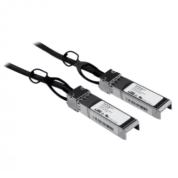 StarTech.com Cisco SFP-H10GB-CU1M saderīgs 1m 10G SFP+ uz SFP+ tiešais pieslēguma kabelis Twinax - 10GbE SFP+ vara DAC 10 Gbps zema jauda pasīvs Mini GBIC/uztvērēja modulis DAC Firepower ASR920 ASR9000