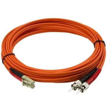 StarTech.com 5m Šķiedru optikas kabelis - Multimode Duplex 50/125 - LSZH Šķiedru lēciena vads - LC/ST