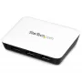StarTech.com USB 3.0 uz Gigabit Ethernet tīkla adapteris ar 3 portu USB 3.0 centrmezglu - Balts