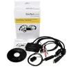 StarTech.com 2 Portu USB HDMI KVM Slēdzis ar Audio un Tālvadības Pogu – USB Barots