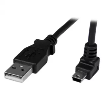 StarTech.com 1m Mini USB kabelis - A uz augšējo leņķa Mini B