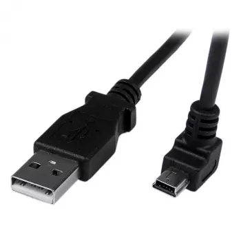 StarTech.com 2m Mini USB kabelis - A uz leņķa Mini B
