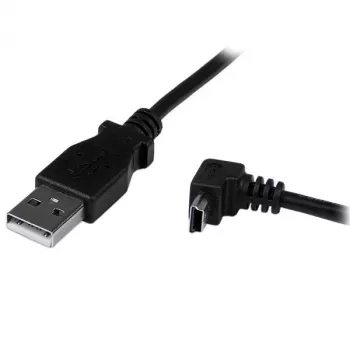 StarTech.com 2m Mini USB kabelis - A uz leņķa Mini B
