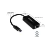 StarTech.com USB 3.0 uz Gigabit Ethernet adapteris ar USB pieslēgvietu - Melns